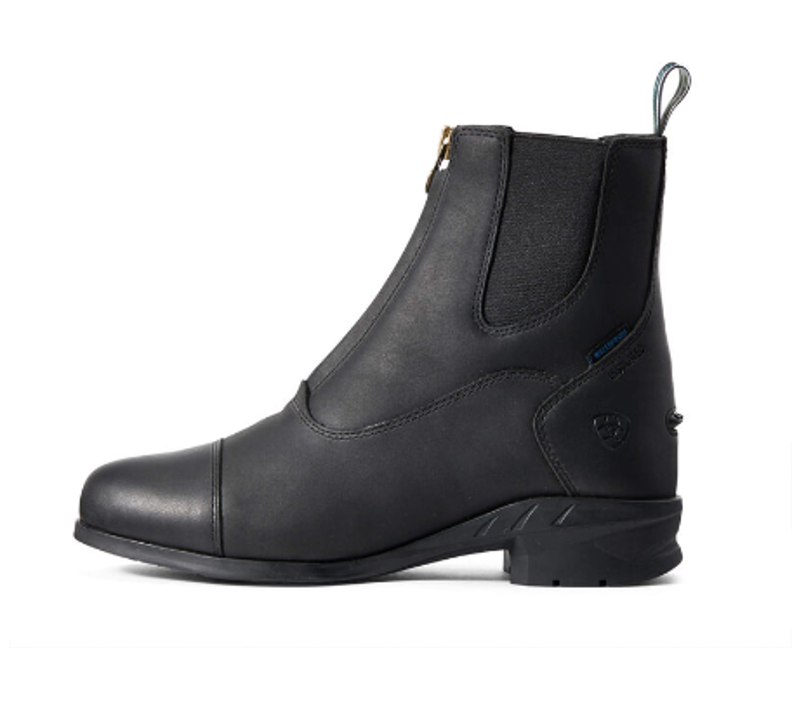 Ariat Heritage IV Zip Waterproof Insulated Paddock Boot in Black-1